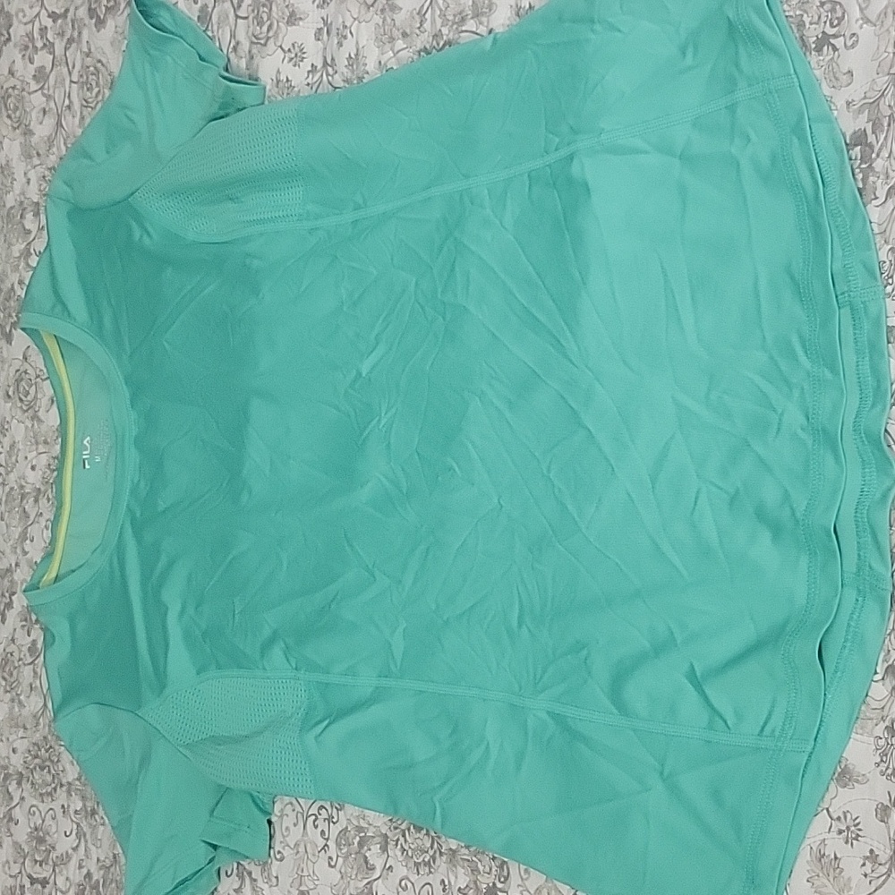 Fila Women's Aqua Short Sleeve Tee
